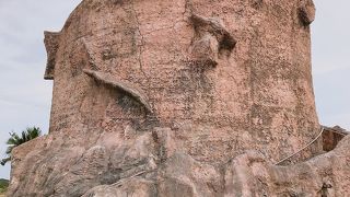 平坦な地形を別の角度から見られる