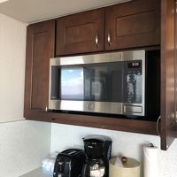 キッチンは調理はできませんがオーブンレンジあり