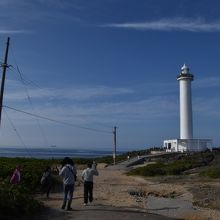 白い灯台もあった