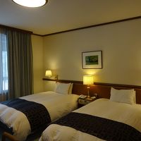 ツインのお部屋です。