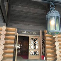 洋風ログ木造建築です。