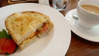 軽食もあります。