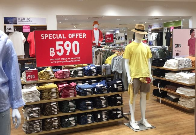 ユニクロ セントラルプラザ グランド ラマ9店 クチコミ アクセス 営業時間 パタヤ フォートラベル