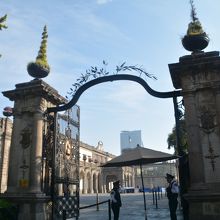 城の入り口です。