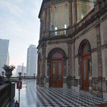 眺望の良いテラスです。