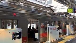 旗の台から自由が丘まで乗車