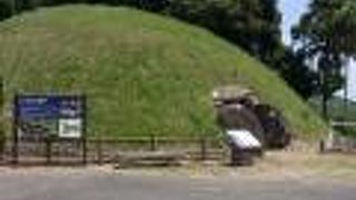 掛木古墳　円墳の内部まで