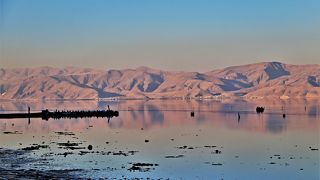 ピンクレイク (Maharlu Lake)