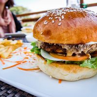 ランチに食べたハンバーガー