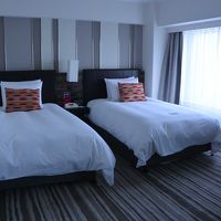 お部屋は、42平方メートルのプレミアムツインです。