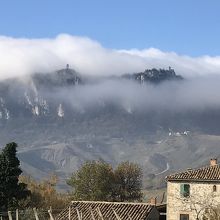 ティターノ山遠景