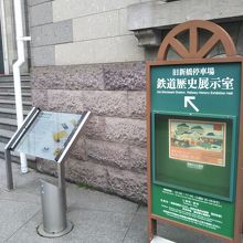 旧新橋停車場鉄道歴史展示室