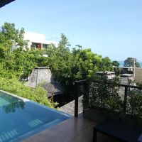 シービューの部屋は高台になっていて眺めが良い