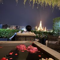 バルコニーのジャグジーから