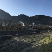 大分川沿いの遊歩道