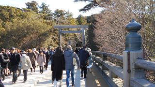 伊勢神宮内宮の表玄関