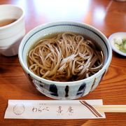 東大寺近くのお蕎麦屋さん