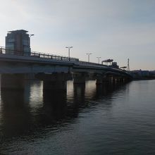 北側からの眺めです。