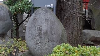 神田明神　力石