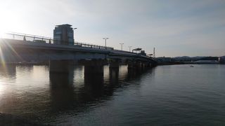 宍道湖の眺めに魅了されました。