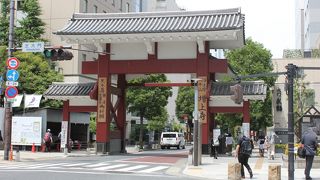 かつては増上寺の正門