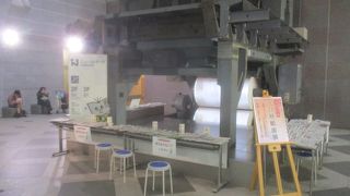 雪の日本新聞博物館(ニュースパーク)