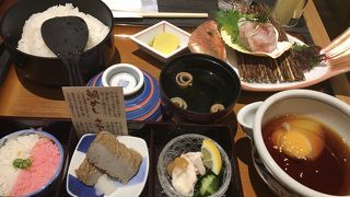 鯛めしを頂ける人気店