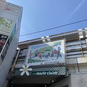 自由が丘駅南口から