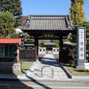 多くの見所があるお寺