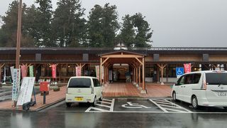 栃木県那珂川町の道の駅ばとうで蕎麦を頂きました。