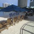 ウェスティン リゾート グアムのプライベートビーチ