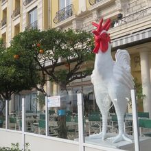 道路沿いにありました