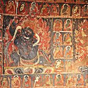 見応えアリ！11世紀の洞窟壁画☆サスポールのニダプク石窟