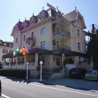 静かな地域にあります。