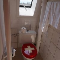 トイレにもスイスの雰囲気が？