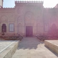 コプト博物館の建物　正面入り口