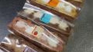 種類豊富な一口ワッフル