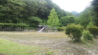 大川ダム公園駅から５～10分程度のところに位置する広めの公園