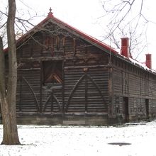 模範家畜房の増設舎のは種牛舎