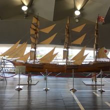 帆船「北光丸」模型