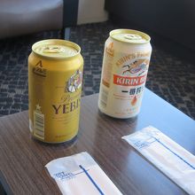 缶ビールだけはありました