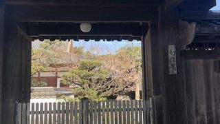 普段は入れない幻住庵