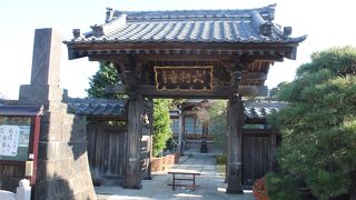 落着いた雰囲気のお寺