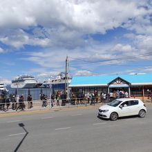 桟橋の入り口です