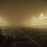 朝靄のサンマルコ広場