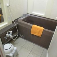 部屋のお風呂からも温泉が出ます