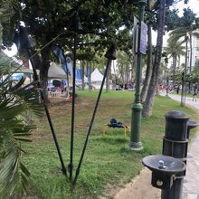 綺麗なビーチパーク