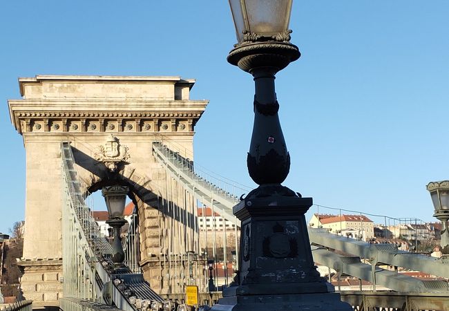 セーチェニー鎖橋 Szechenyi Lanchid (Chain Bridge)