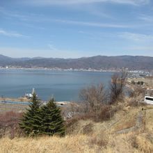 SAから見た諏訪湖