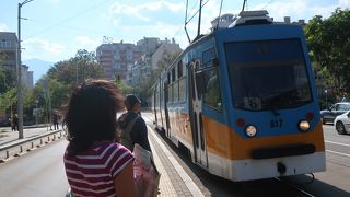 懐かしいタイプの車両もある